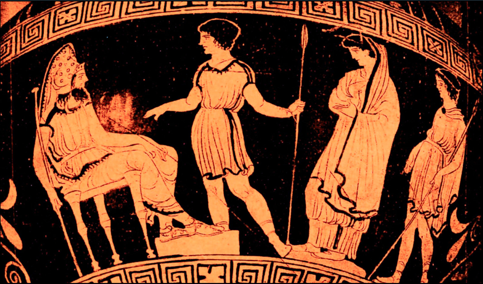 Antigone vor Kreon